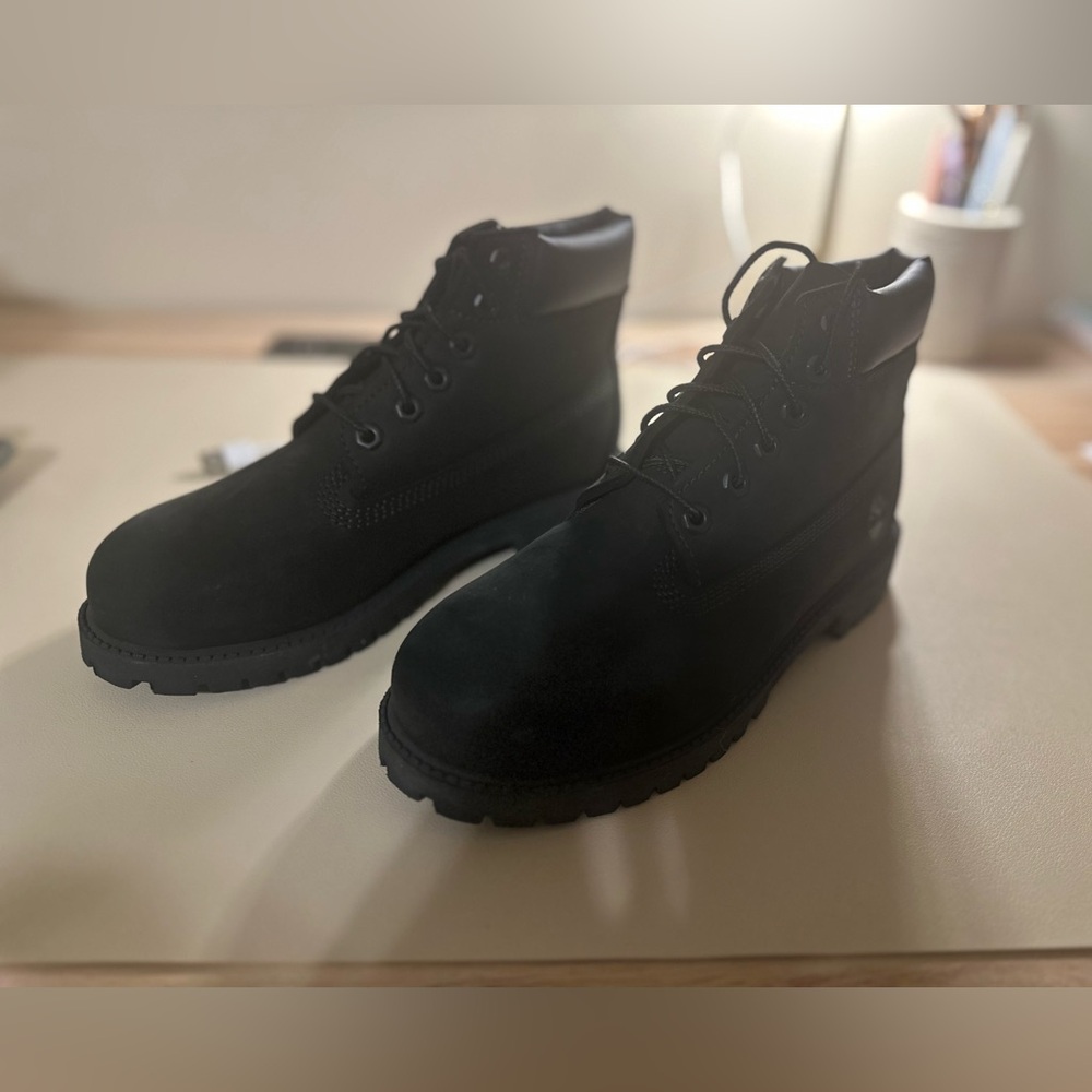 Timberland Kids Black Boots